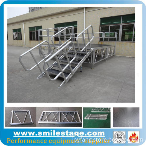 Aluminum Portable Stage with Metal Telescopic Stage Riser for T shows